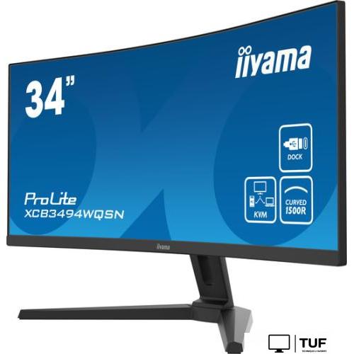 Монитор Iiyama ProLite XCB3494WQSN-B1