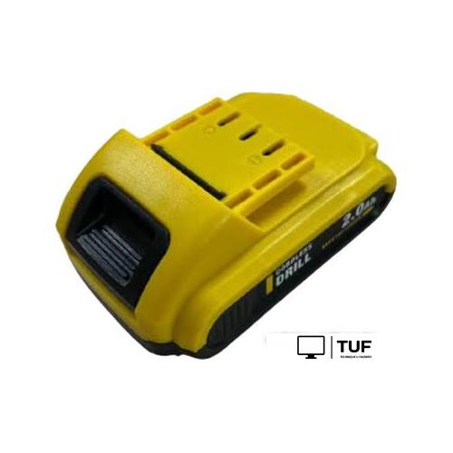 Дрель-шуруповерт Edon AD-12 1002010341 (с 2-мя АКБ, кейс, набор оснастки)