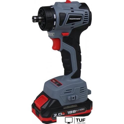 Дрель-шуруповерт Profipower MKBL-18BM (с 2-мя АКБ, кейс, сменные патроны)