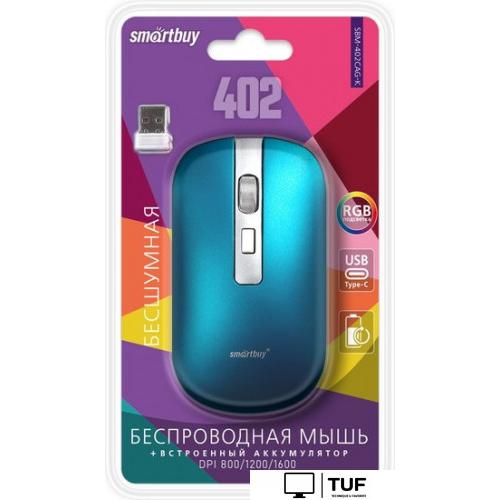 Мышь SmartBuy SBM-402CAG-B (синий металлик)