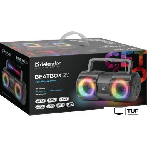 Беспроводная колонка Defender Beatbox 20