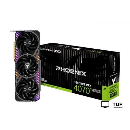 Видеокарта Gainward GeForce RTX 4070 Ti Super Phoenix NED47TS019T2-1043X