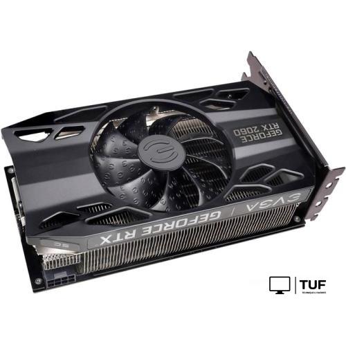 Видеокарта EVGA GeForce RTX 2060 SC 6GB GDDR6 06G-P4-2062-KR