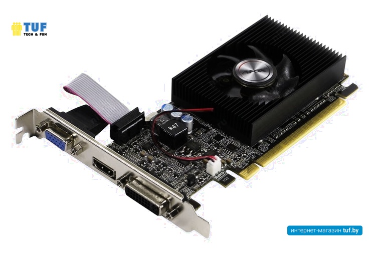Видеокарта AFOX GeForce GT 610 1GB DDR3 AF610-1024D3L5