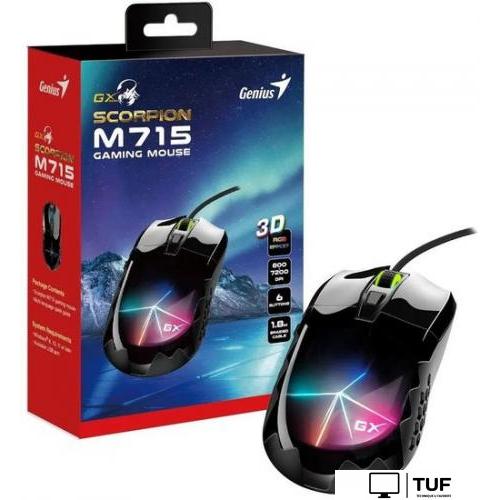 Игровая мышь Genius Scorpion M715