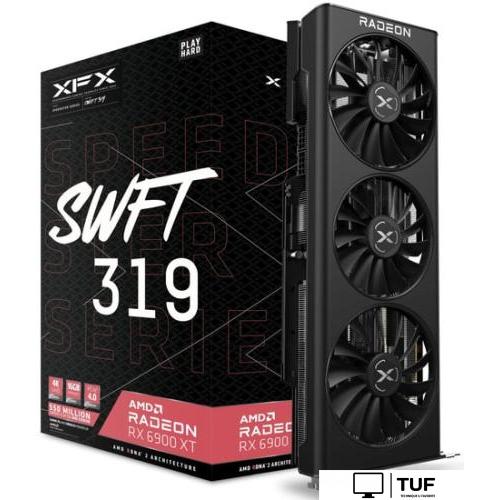 Видеокарта XFX Speedster SWFT 319 RX 6900 XT 16GB GDDR6 RX-69XTAQFD9