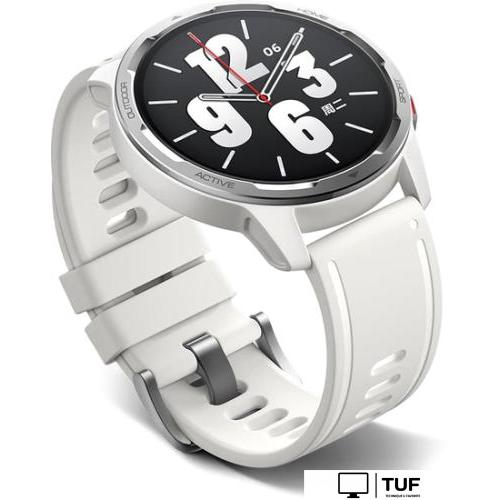 Умные часы Xiaomi Watch S1 Active (серебристый/белый, международная версия)