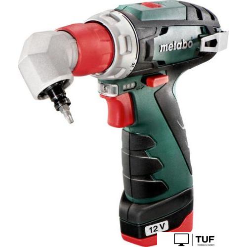 Дрель-шуруповерт Metabo PowerMaxx BS Quick Basic 600156950 (с 2-мя АКБ, кейс, 2 патрона)