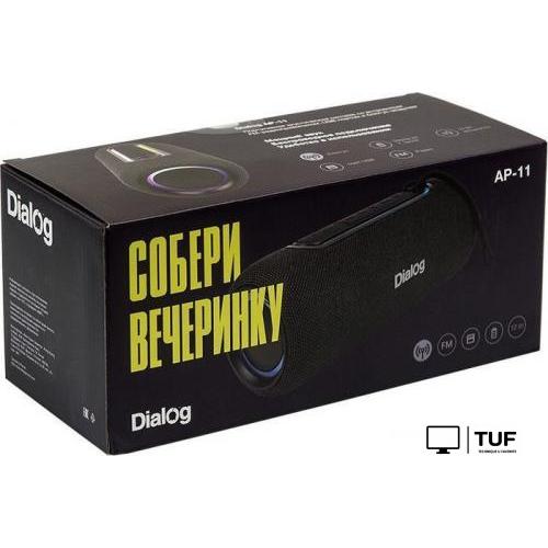 Беспроводная колонка Dialog AP-11 (черный)