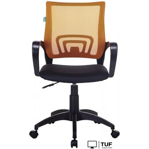 Офисное кресло Бюрократ CH-695NLT (черный/оранжевый)