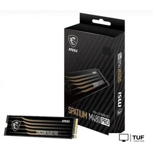 SSD MSI Spatium M480 Pro 1TB S78-440L1G0-P83