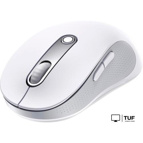 Мышь Baseus F02 Ergonomic Wireless Mouse (белый, без батарейки в комплекте)