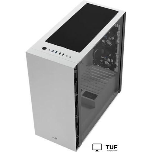 Корпус AeroCool Flo Saturn FRGB-G-WT-v1