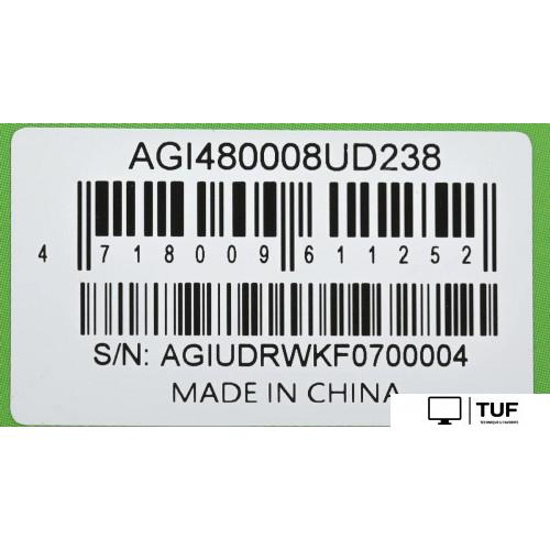 Оперативная память AGI UD238 8ГБ DDR5 4800 МГц AGI480008UD238