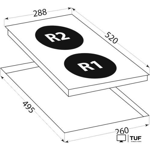 Варочная панель LEX EVI 320 BL [CHYO000179]