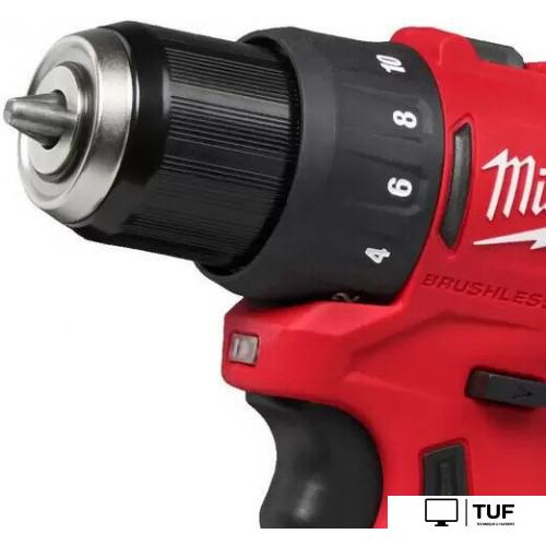 Дрель-шуруповерт Milwaukee M12 BLDDRC-402C 4933499688 (с 2-мя АКБ, кейс)