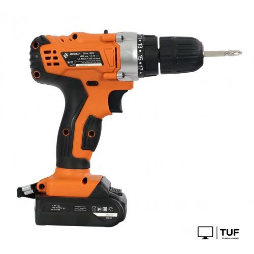 Дрель-шуруповерт Энкор ДША-16Л2 50034 (с 2-мя АКБ)