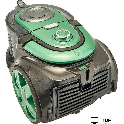 Пылесос Delta DL-0854 (черный/зеленый)