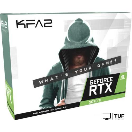 Видеокарта KFA2 GeForce RTX 3070 Ti SG 1-Click OC 37ISM6MD4BSK