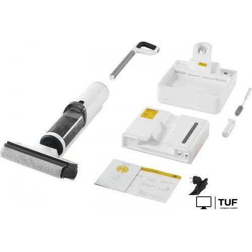 Вертикальный пылесос с влажной уборкой Deerma DEM-VX910W