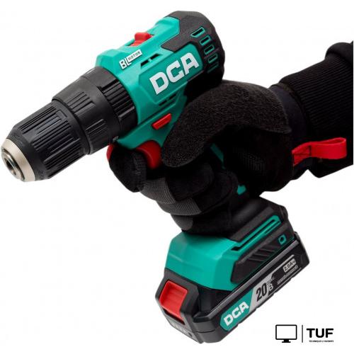 Ударная дрель-шуруповерт DCA ADJZ2050i Type DM (с 1-им АКБ, кейс)