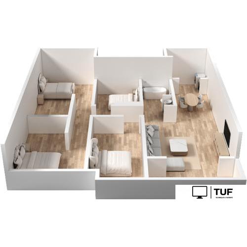 Робот-пылесос Xiaomi Robot Vacuum S10+ B105 (европейская версия, белый)