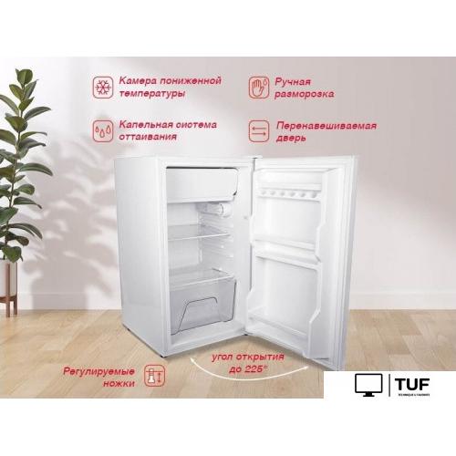 Однокамерный холодильник Oursson RF1005/WH