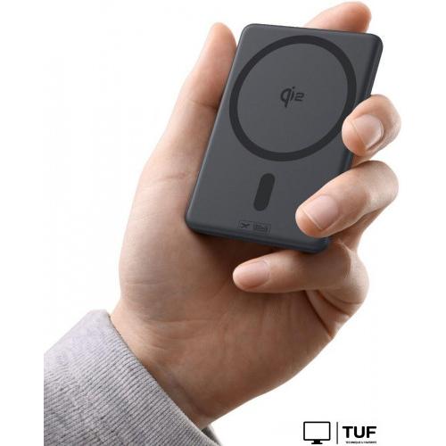 Внешний аккумулятор Baseus PicoGo AM31 Mini Magnetic Power Bank with Stand 20W 5000mAh (черный)