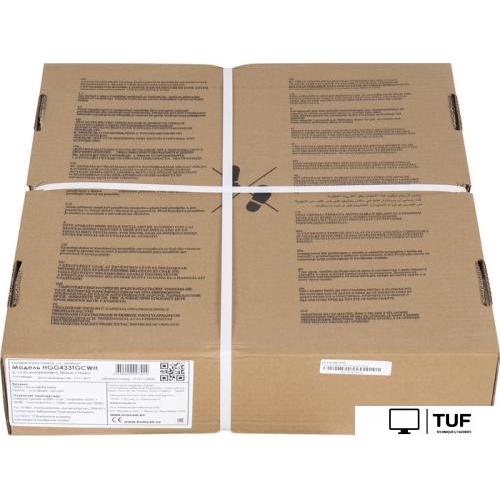 Варочная панель HOMSair HGG433TGCWH