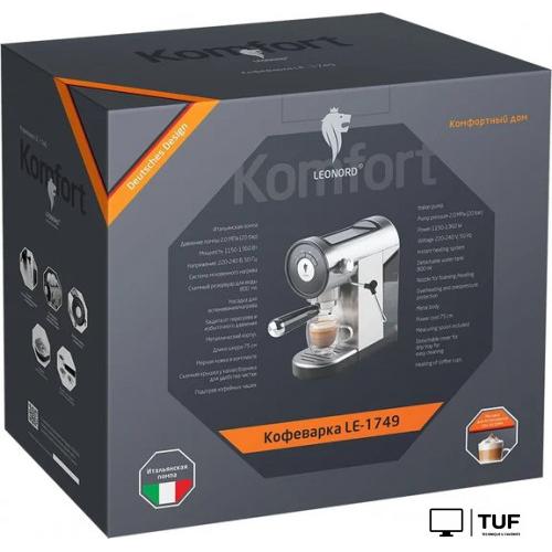 Рожковая кофеварка Leonord LE-1749
