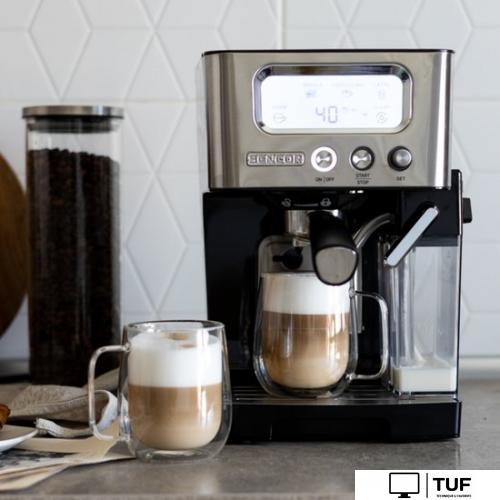 Рожковая кофеварка Sencor SES 4090 SS