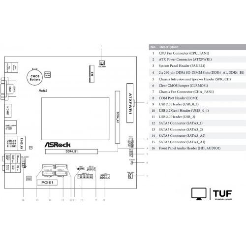 Материнская плата ASRock J5040-ITX