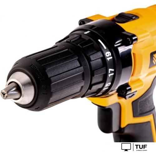 Дрель-шуруповерт Denzel CDL-IB-18-02 (с 2-мя АКБ, кейс)