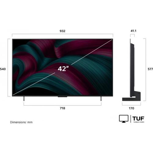 OLED телевизор LG OLED evo AI C5 OLED42C5RLA