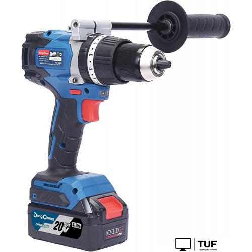 Ударная дрель-шуруповерт DongCheng DCJZ03-13 Type FK (с 2-мя АКБ, кейс)
