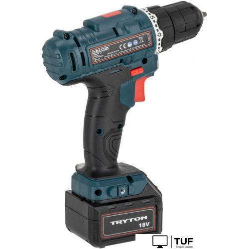 Дрель-шуруповерт Tryton TFV18 (с 1-им АКБ, кейс)