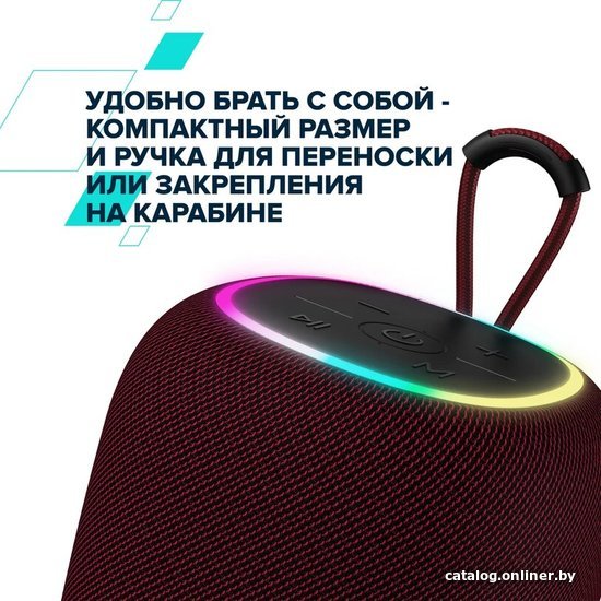 Беспроводная колонка Canyon BSP-8 (бордовый)