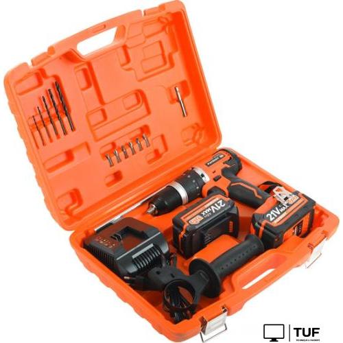 Ударная дрель-шуруповерт Patriot BR 216UES-h 180301565 (с 2-мя АКБ, кейс)