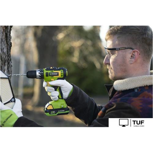 Ударная дрель-шуруповерт Fieldmann FDUV 70115-A (с 1-м АКБ, кейс)