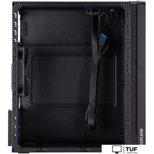 Корпус 1stPlayer WD1 WD1-BK-3F (черный)