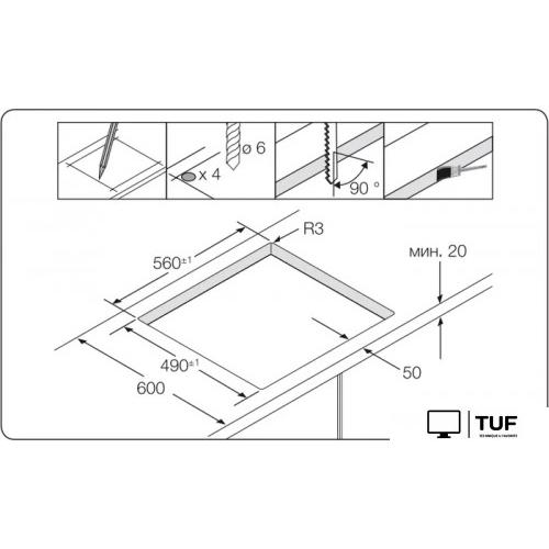 Варочная панель Samsung NZ64T3536DK