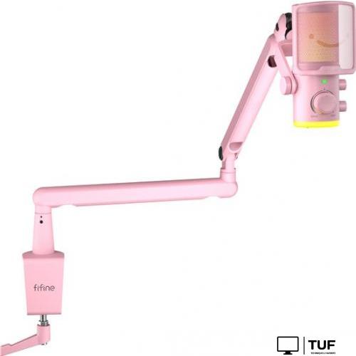 Проводной микрофон FIFINE TAM6 (розовый)