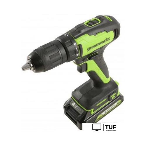 Дрель-шуруповерт Greenworks GD24DD35 3704007 (без АКБ)