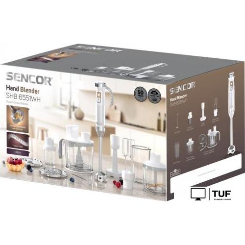 Погружной блендер Sencor SHB 6551WH
