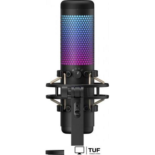 Проводной микрофон HyperX QuadCast S (черный)