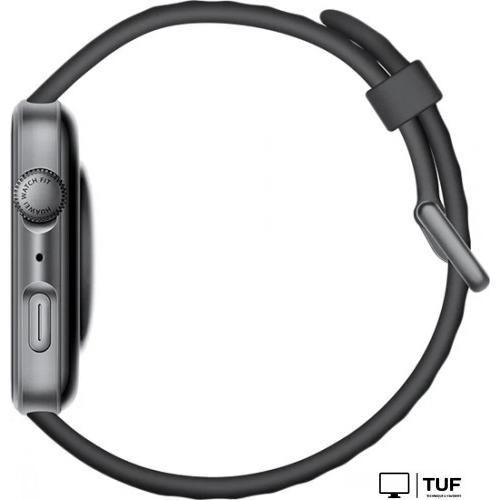 Умные часы Huawei Watch FIT 4 (черный, с черным силиконовым ремешком, международная версия)