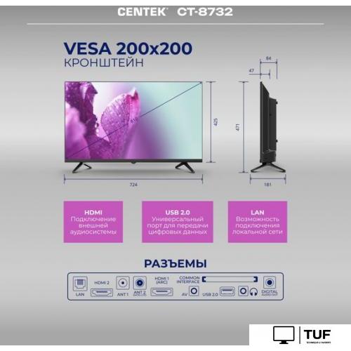 Телевизор CENTEK CT-8732 Smart