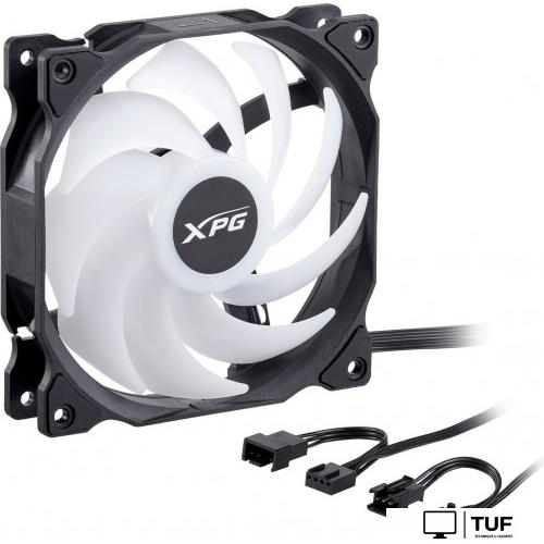 Комплект вентиляторов для корпуса ADATA XPG Vento 120x3 ARGB PWM (черный)