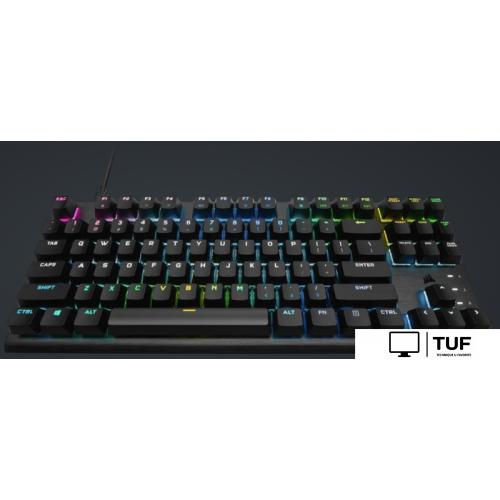 Клавиатура Corsair K60 Pro TKL (черный, Corsair OPX, нет кириллицы)