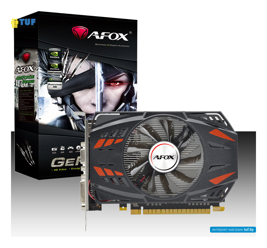 Видеокарта AFOX GeForce GT 740 2GB GDDR5 AF740-2048D5H3